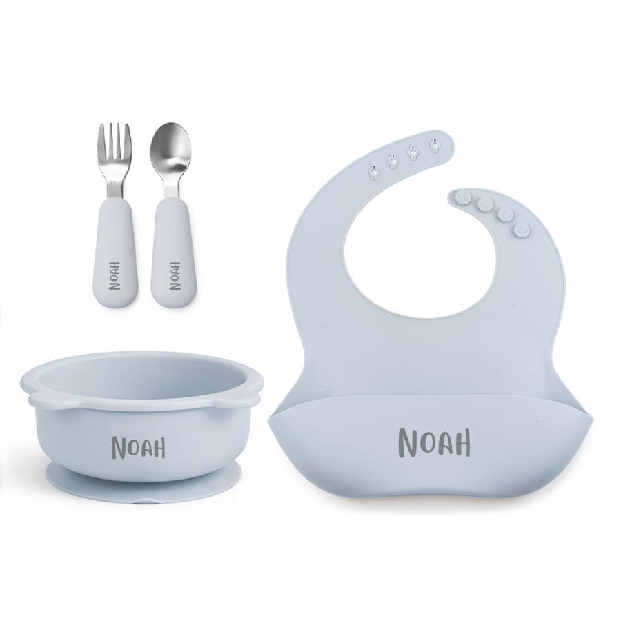 JBØRN Baby Weaning Starter Set - Personalisable Baby Products Sold and Personalised by JustBørn