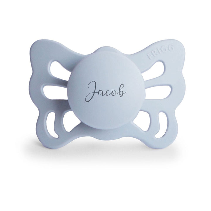 FRIGG Butterfly Anatomical Silicone Pacifiers | Personalised - Personalisable Baby Products Sold and Personalised by JustBørn
