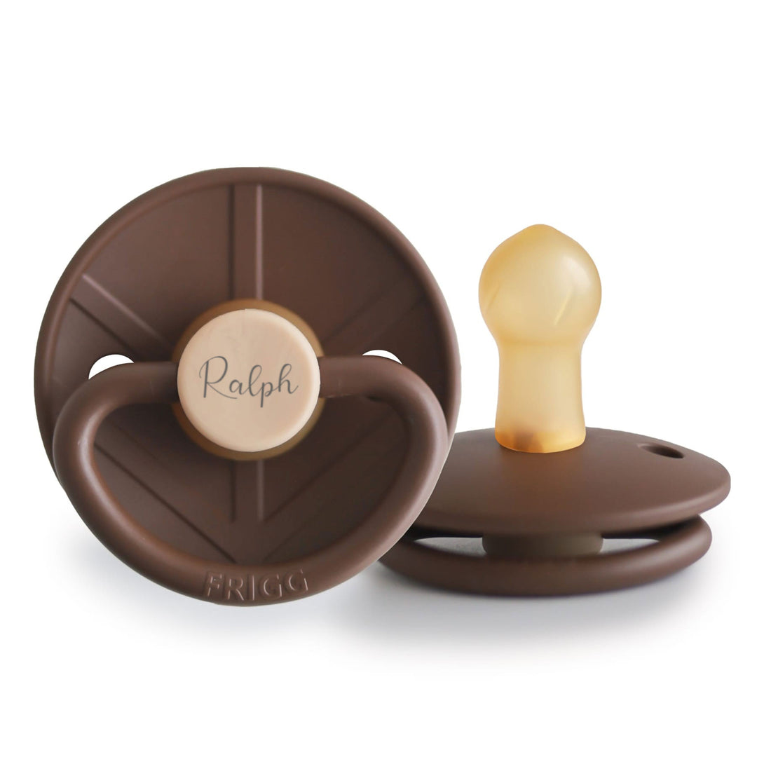 FRIGG Little Viking Natural Rubber Latex Pacifiers - Personalisable Baby Products Sold and Personalised by JustBørn