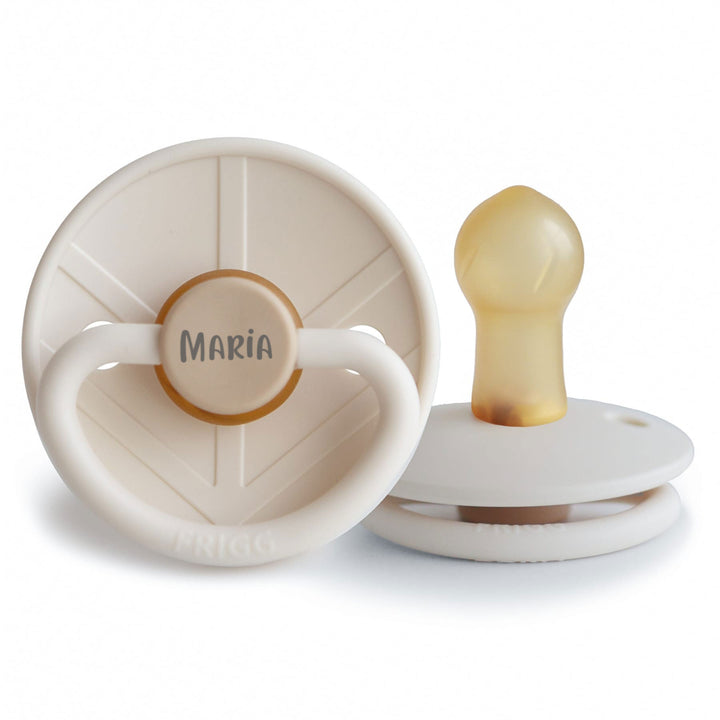 FRIGG Little Viking Natural Rubber Latex Pacifiers - Personalisable Baby Products Sold and Personalised by JustBørn