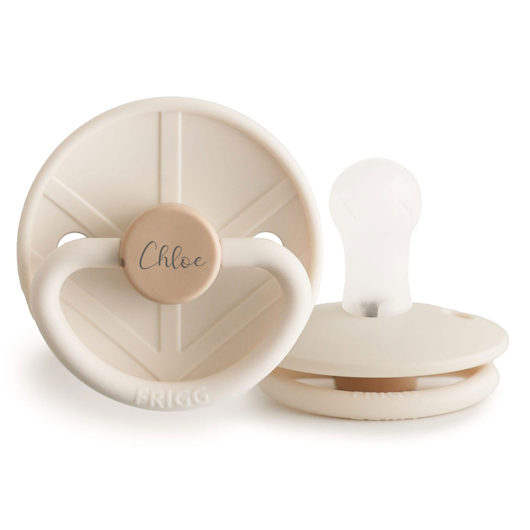 FRIGG Little Viking Silicone Pacifiers - Personalisable Baby Products Sold and Personalised by JustBørn