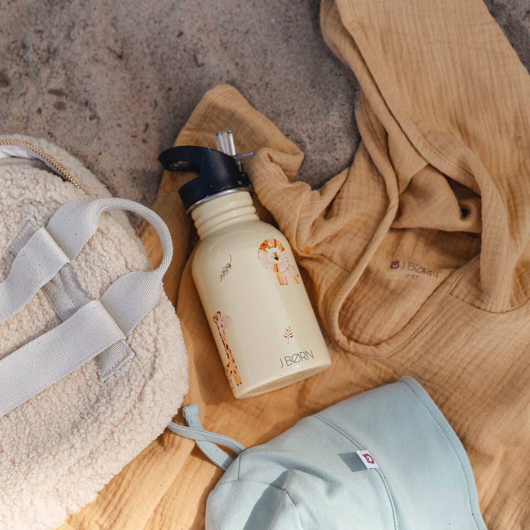 JBØRN Organic Cotton Muslin Hooded Poncho - Personalisable Baby Products Sold and Personalised by JustBørn