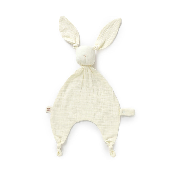 JBØRN Organic Cotton Bunny Comforter with Pacifier Loop - Personalisable Baby Products Sold and Personalised by JustBørn