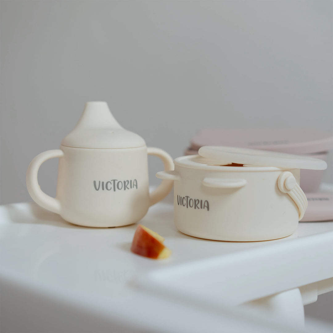 JBØRN 3-in-1 Drinking Cup | Baby Sippy Cup - Personalisable Baby Products Sold and Personalised by JustBørn