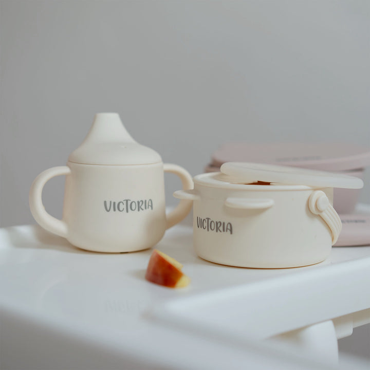 JBØRN 3-in-1 Drinking Cup | Baby Sippy Cup - Personalisable Baby Products Sold and Personalised by JustBørn