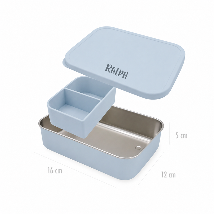 JBØRN Personalised Lunch Box - Personalisable Baby Products Sold and Personalised by JustBørn