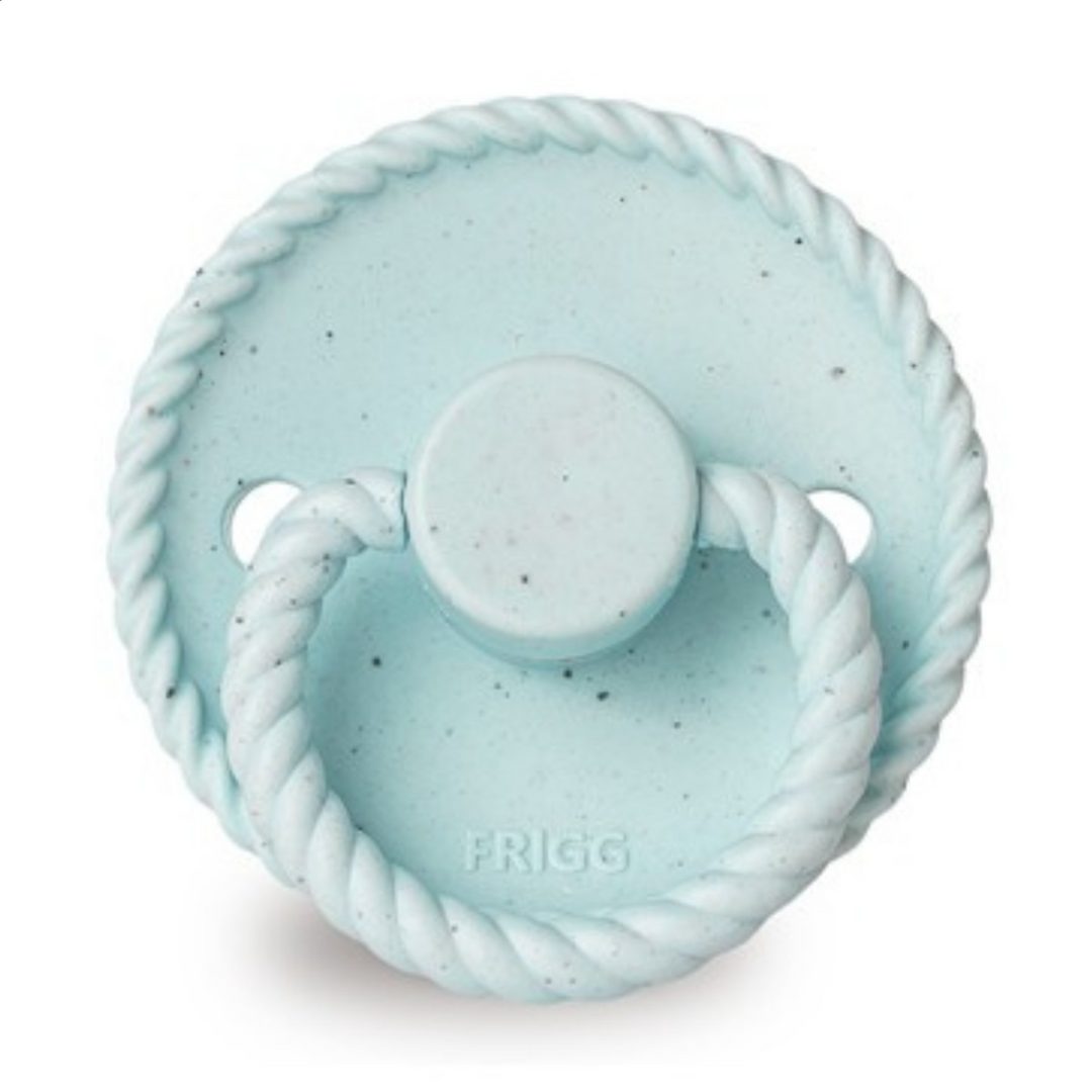 FRIGG Mini Mocha Natural Rubber Latex Pacifiers - Personalisable Baby Products Sold and Personalised by JustBørn