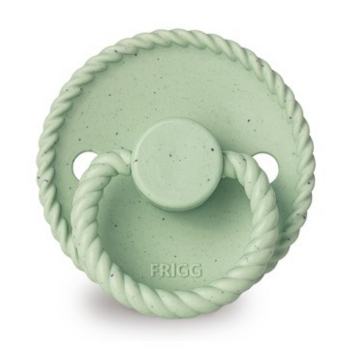 FRIGG Mini Mocha Natural Rubber Latex Pacifiers - Personalisable Baby Products Sold and Personalised by JustBørn