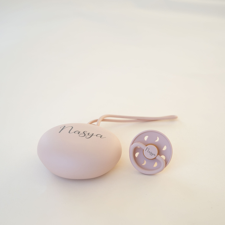 Frigg Rubber Latex Pacifier & JBØRN Pod - Personalisable Baby Products Sold and Personalised by JustBørn