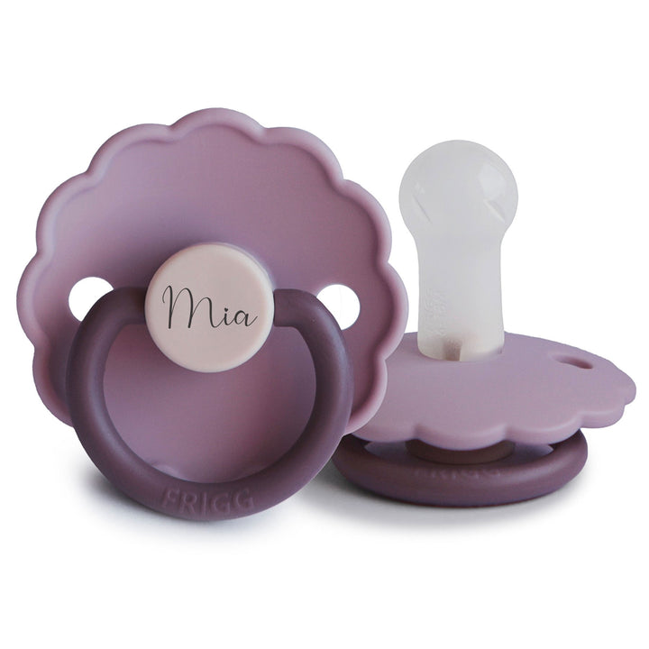 FRIGG Daisy Silicone Pacifiers - Personalisable Baby Products Sold and Personalised by JustBørn