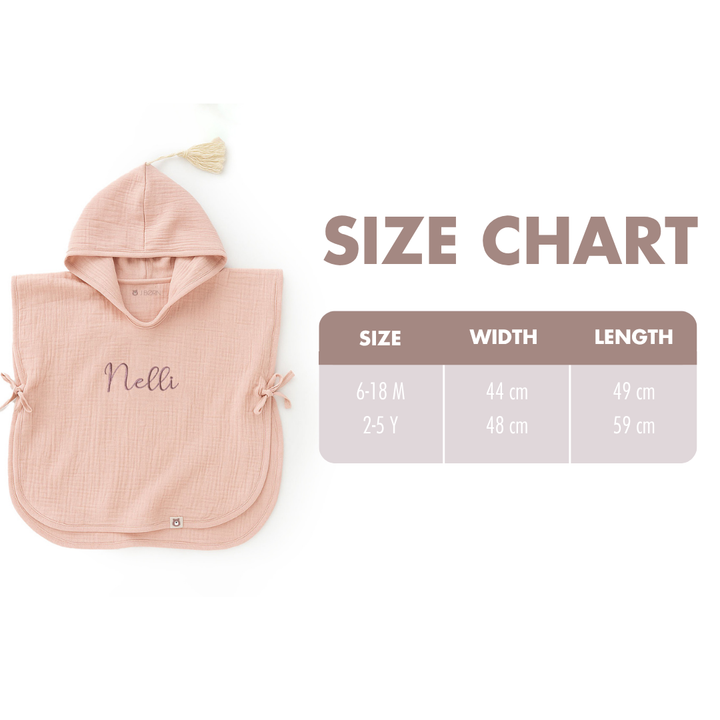 JBØRN Beach Set | Hooded Poncho, Water Bottle & Snack Box - Personalisable Baby Products Sold and Personalised by JustBørn