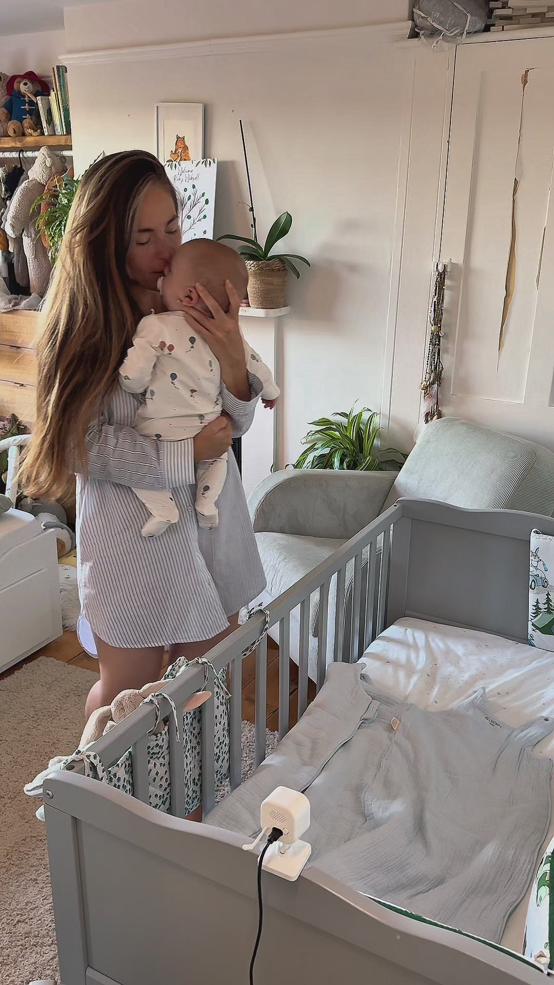 JBØRN Organic Cotton Muslin Sleep Bag | 0-6 Months