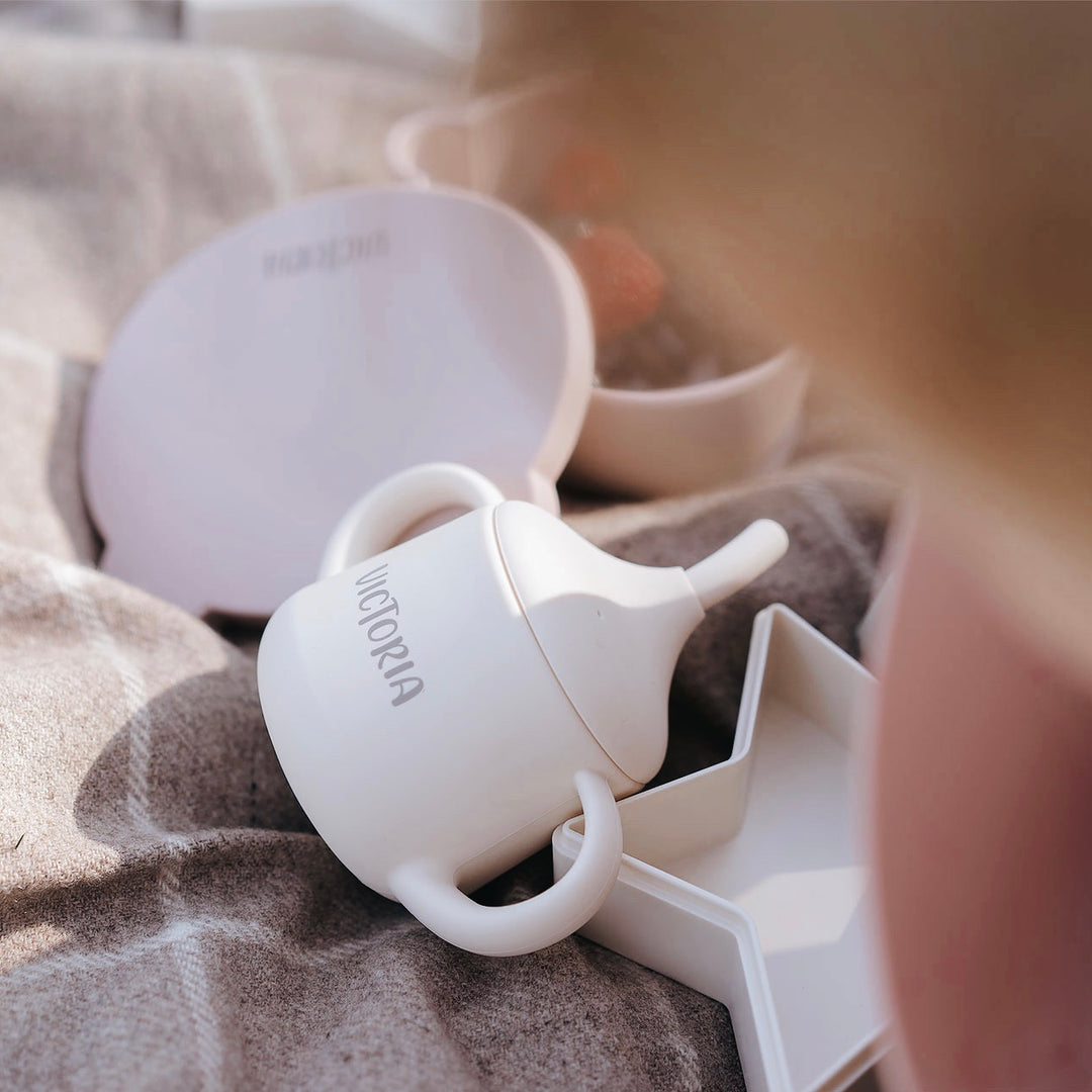 JBØRN 3-in-1 Drinking Cup | Baby Sippy Cup - Personalisable Baby Products Sold and Personalised by JustBørn