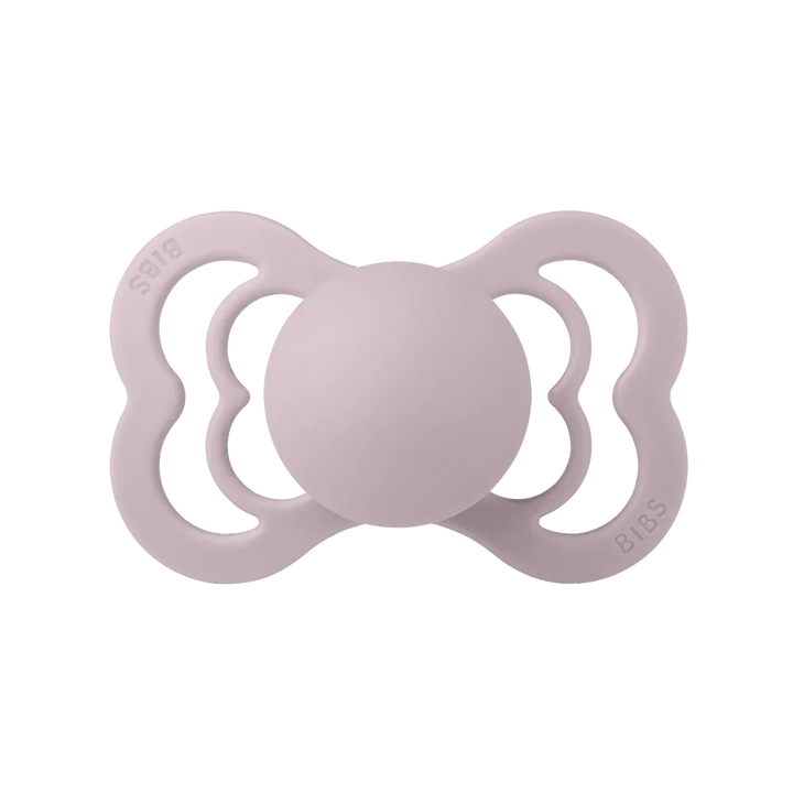 BIBS Supreme Symmetrical Silicone Pacifiers Supreme | Dusky Lilac - Personalisable Baby Products Sold and Personalised by JustBørn