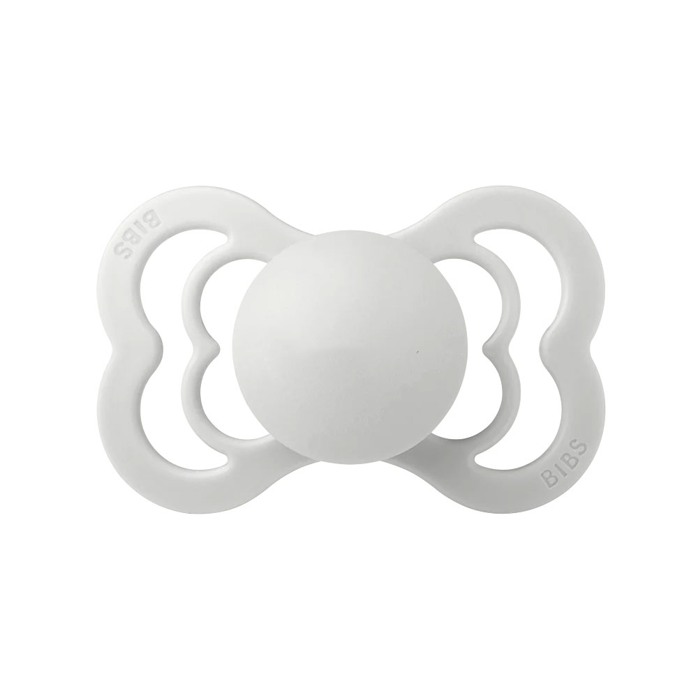 BIBS Supreme Symmetrical Silicone Pacifiers Supreme | Haze - Personalisable Baby Products Sold and Personalised by JustBørn