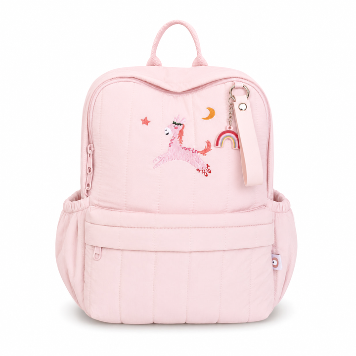 STOCK - Little Explorer Backpack Unicorn Backpack - Personalisable Baby Products Sold and Personalised by JustBørn