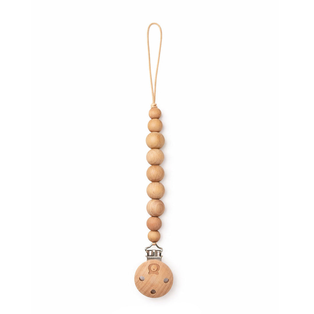 JBØRN Wooden Pacifier Clip - Personalisable Baby Products Sold and Personalised by JustBørn