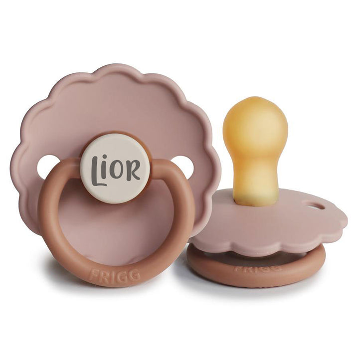 FRIGG Daisy Natural Rubber Latex Pacifier - Personalisable Baby Products Sold and Personalised by JustBørn