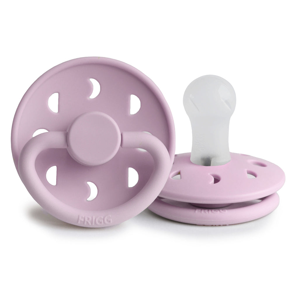 FRIGG Moon Silicone Pacifier - Personalisable Baby Products Sold and Personalised by JustBørn