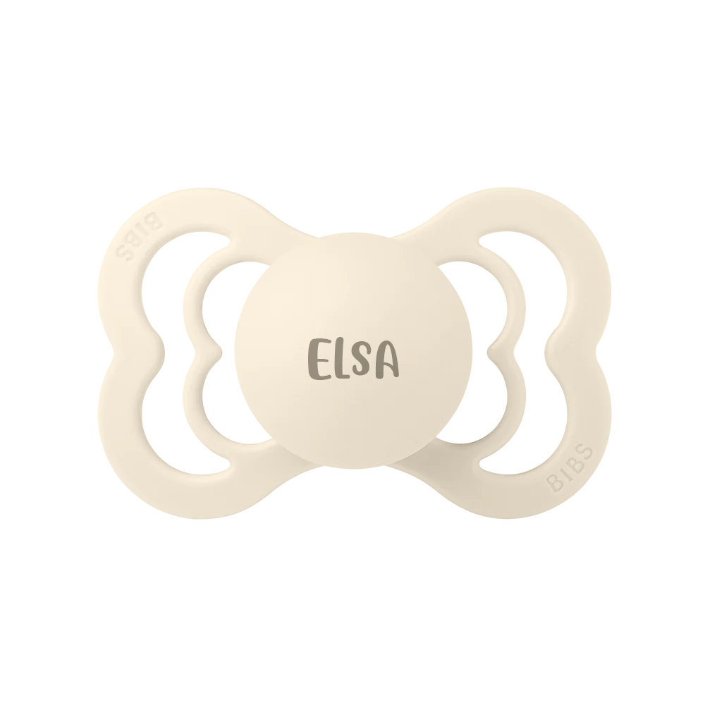 BIBS Supreme Symmetrical Silicone Pacifiers - Personalisable Baby Products Sold and Personalised by JustBørn
