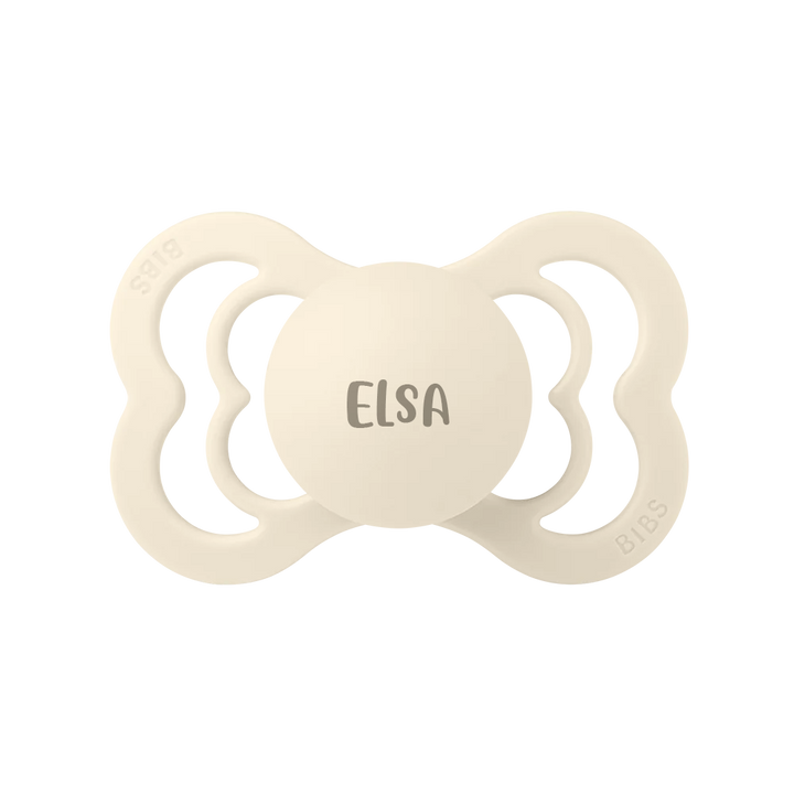 BIBS Supreme Symmetrical Silicone Pacifiers - Personalisable Baby Products Sold and Personalised by JustBørn