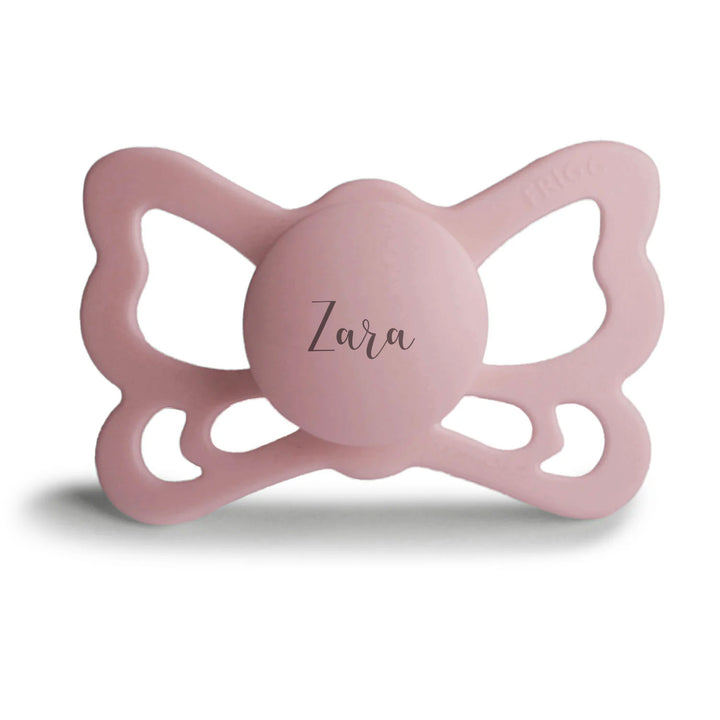 FRIGG Butterfly Anatomical Silicone Pacifiers | Personalised - Personalisable Baby Products Sold and Personalised by JustBørn
