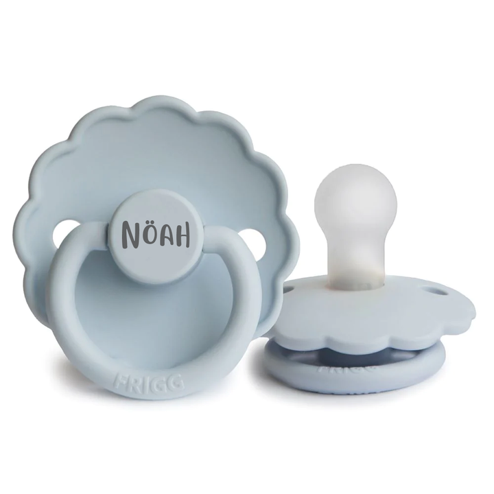 FRIGG Daisy Silicone Pacifiers - Personalisable Baby Products Sold and Personalised by JustBørn