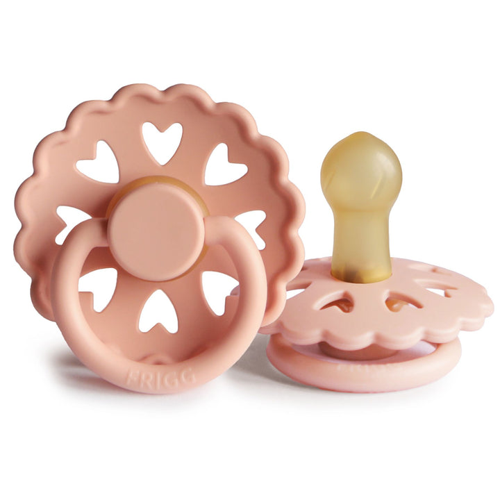 FRIGG Fairytale Natural Rubber Latex Pacifiers | Personalised Princess and The Pea - Personalisable Baby Products Sold and Personalised by JustBørn