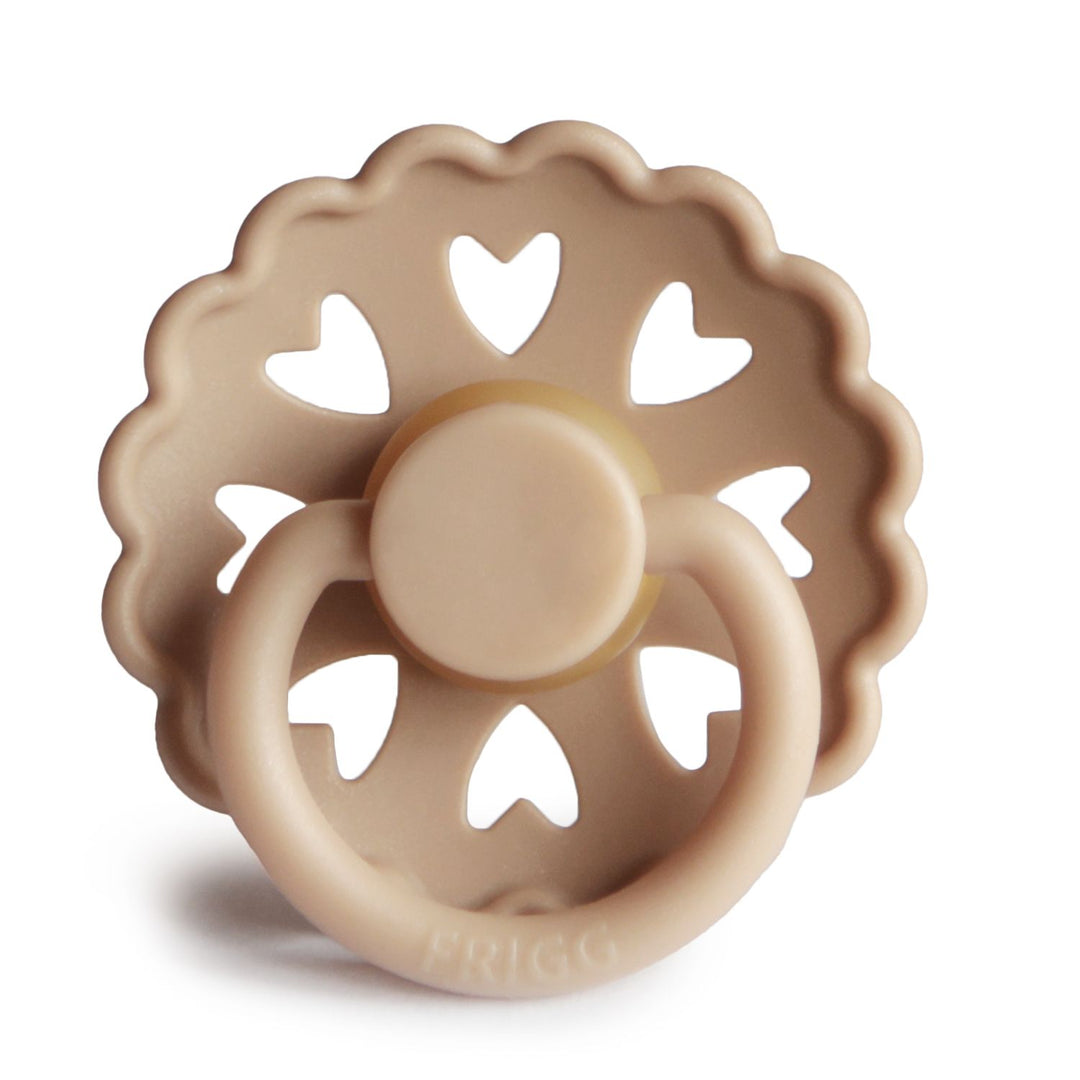 FRIGG Fairytale Natural Rubber Latex Pacifiers Emperors New Clothes - Personalisable Baby Products Sold and Personalised by JustBørn