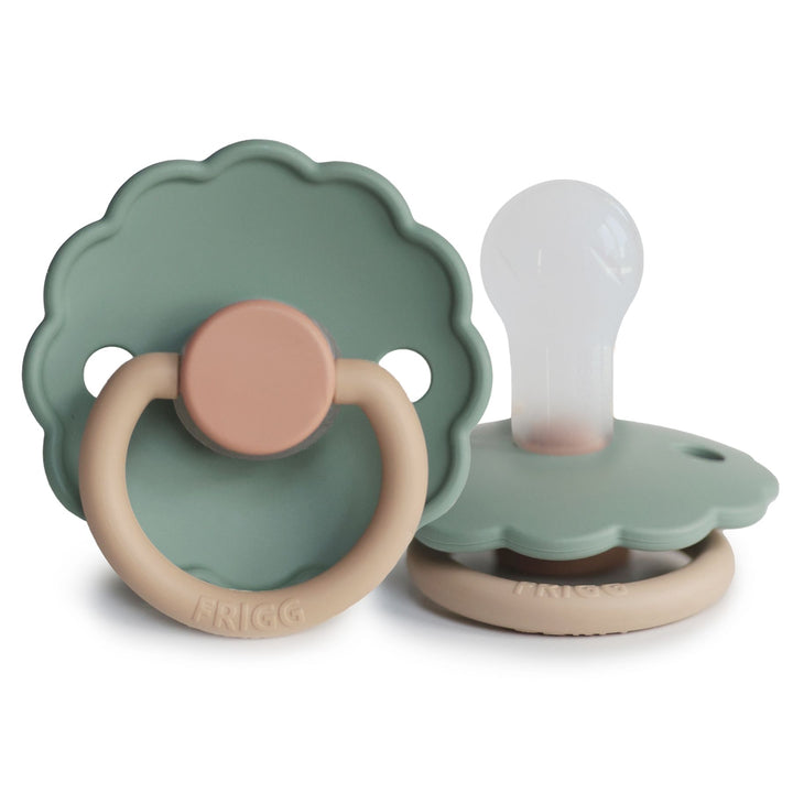 FRIGG Daisy Silicone Pacifiers - Personalisable Baby Products Sold and Personalised by JustBørn