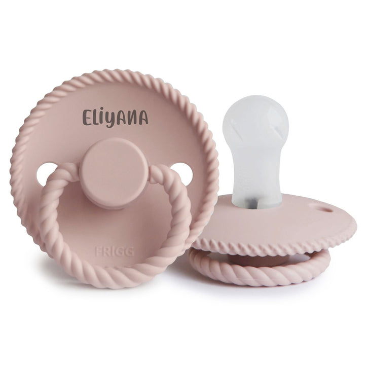 FRIGG Rope Silicone Pacifiers | Personalised - Personalisable Baby Products Sold and Personalised by JustBørn