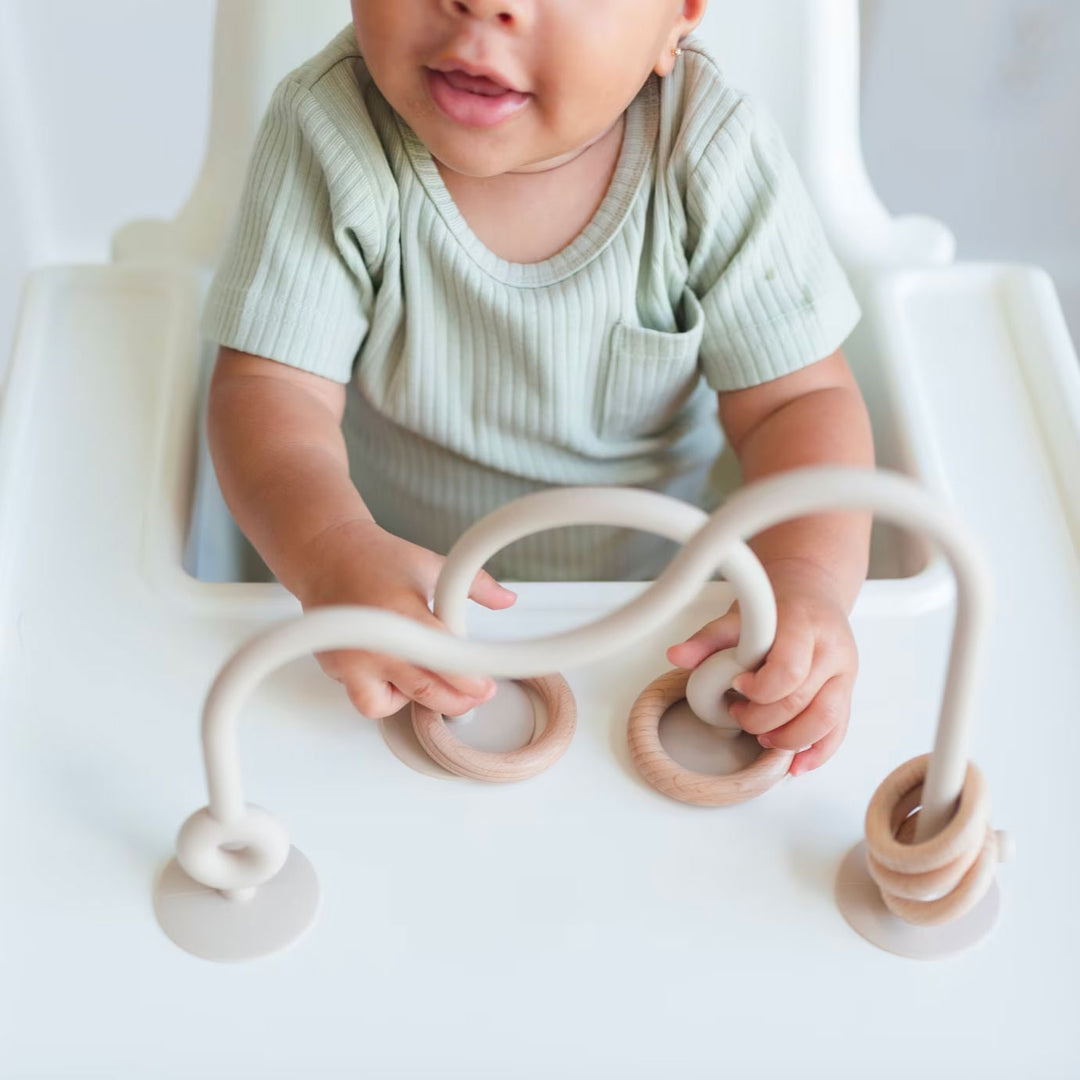 JBØRN Organic Cotton Ribbed Baby T-Shirt & Shorts Set | 12+ Months - Personalisable Baby Products Sold and Personalised by JustBørn